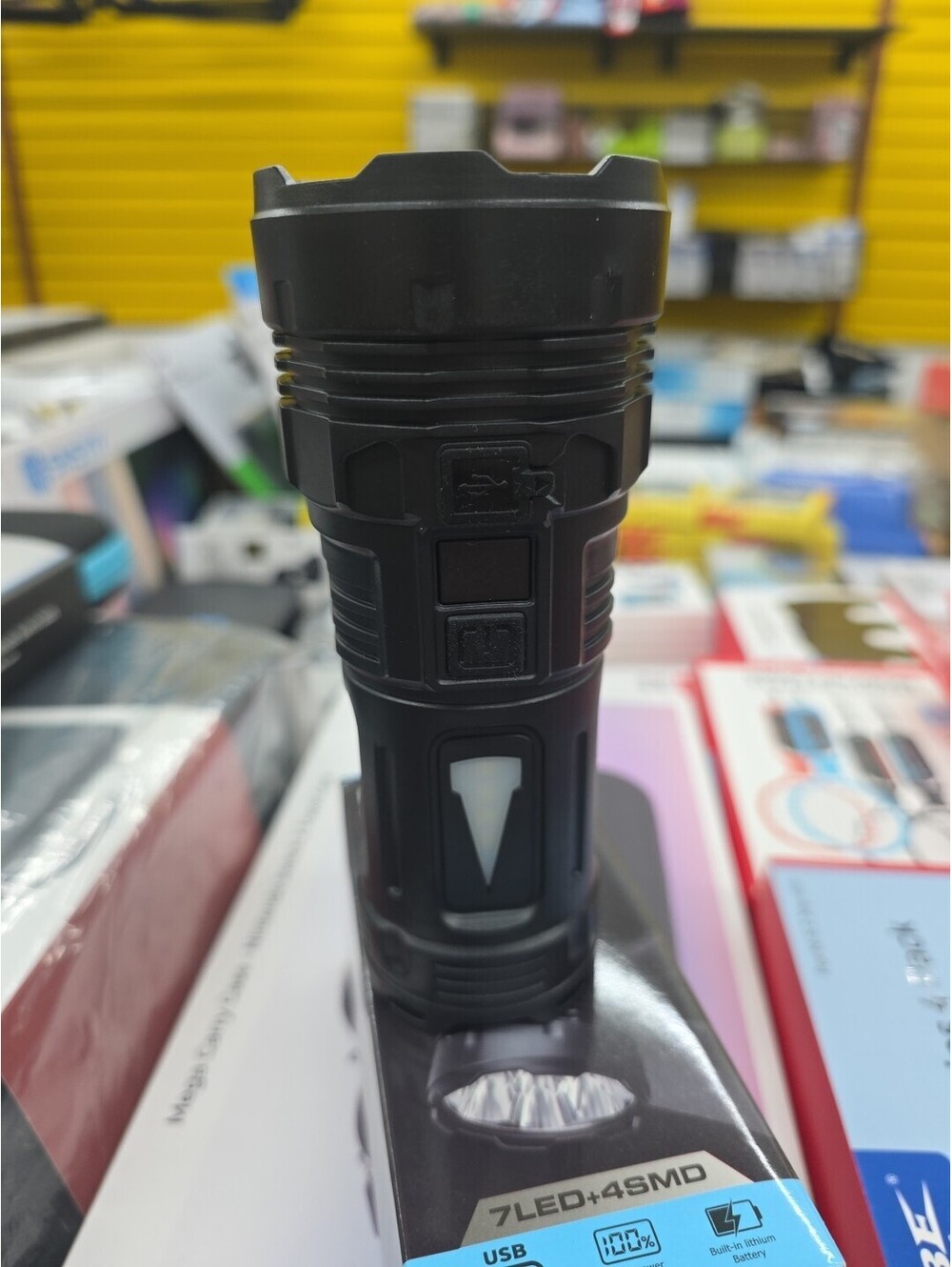 Multifunctional Flashlight S68 7 LED - Picture 3 of 4